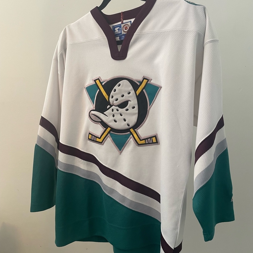 Vintage Anaheim Mighty Ducks STARTER Jersey